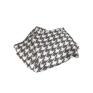 HALF Moon Curtain Panels Houndstooth Room Darkening Window Panel Pair 52”x 84